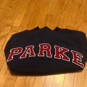 Navy Parke Mockneck